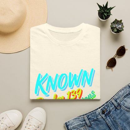 Psalm 139 "Known" T-Shirt — Christian Faith Graphic Tee