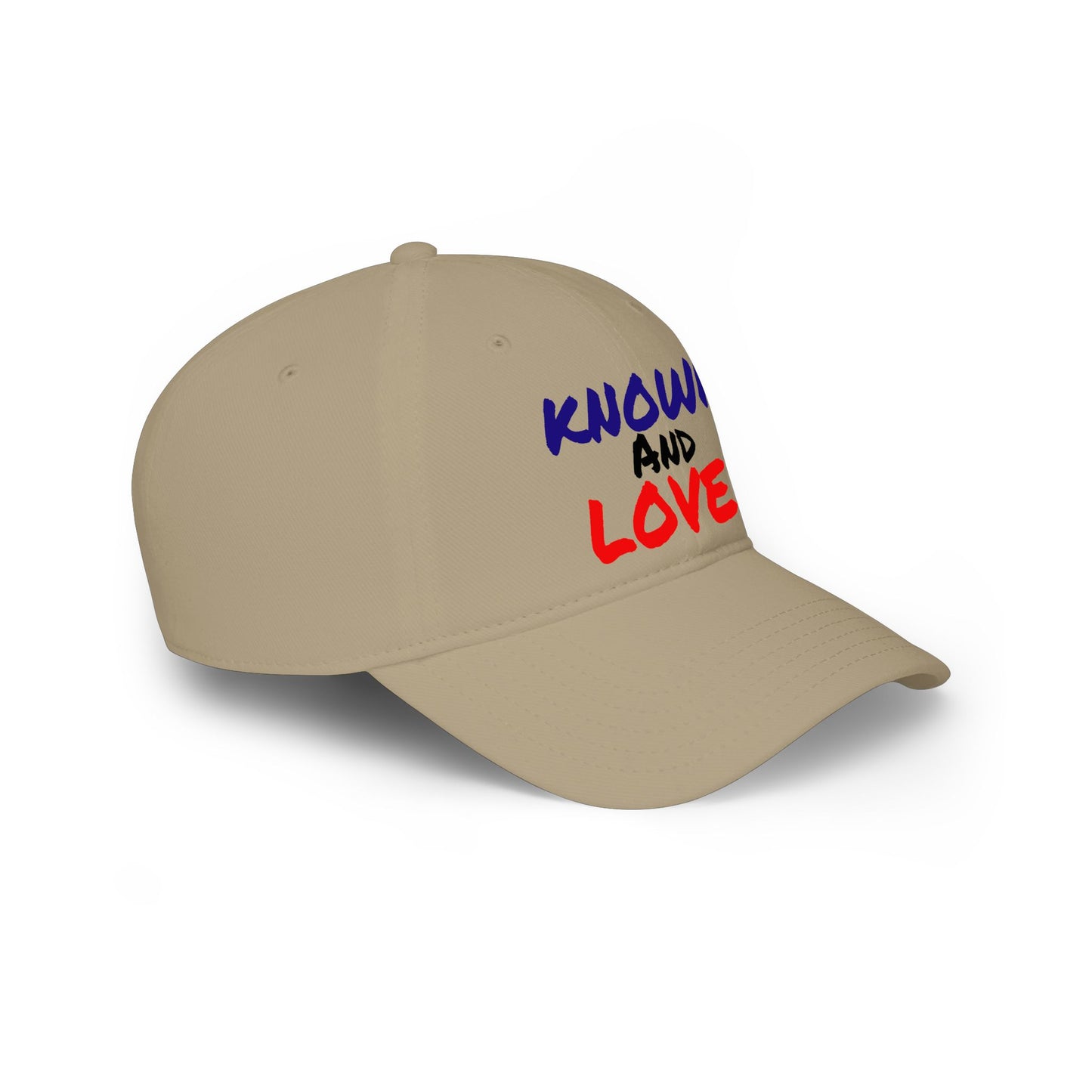 Known and Loved Baseball Cap — Casual Adjustable Hat with Bold Script