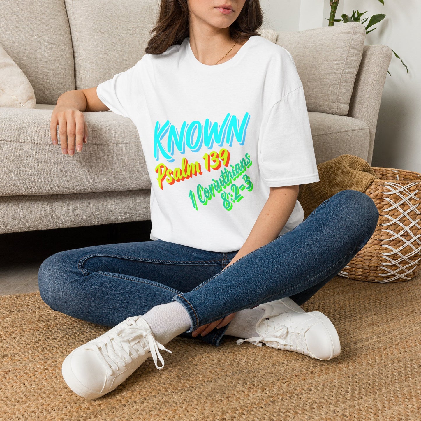 Psalm 139 "Known" T-Shirt — Christian Faith Graphic Tee