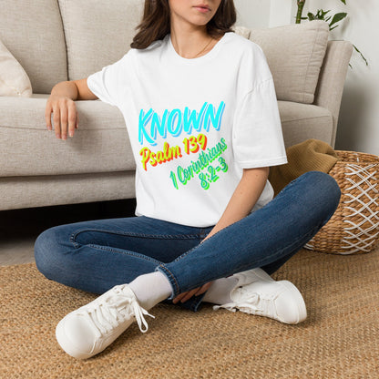 Psalm 139 "Known" T-Shirt — Christian Faith Graphic Tee