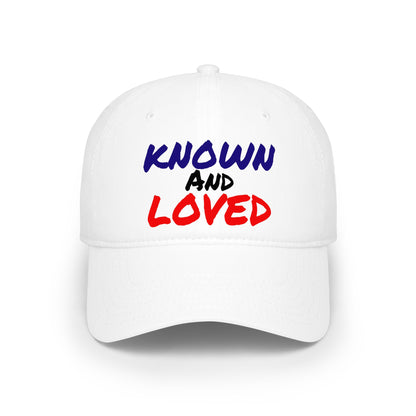 Known and Loved Baseball Cap — Casual Adjustable Hat with Bold Script
