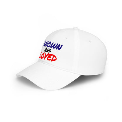 Known and Loved Baseball Cap — Casual Adjustable Hat with Bold Script