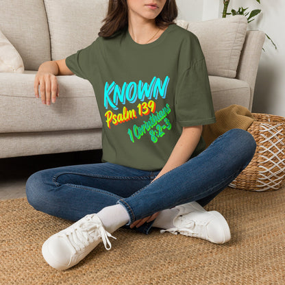 Psalm 139 "Known" T-Shirt — Christian Faith Graphic Tee