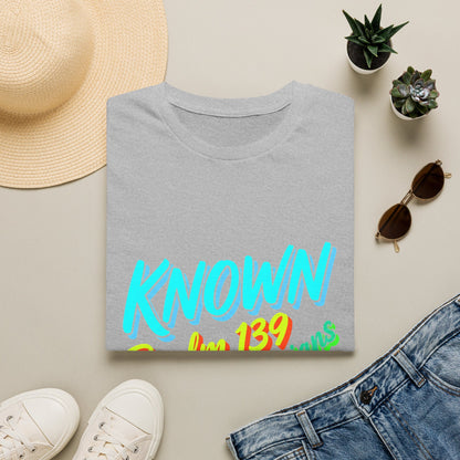 Psalm 139 "Known" T-Shirt — Christian Faith Graphic Tee