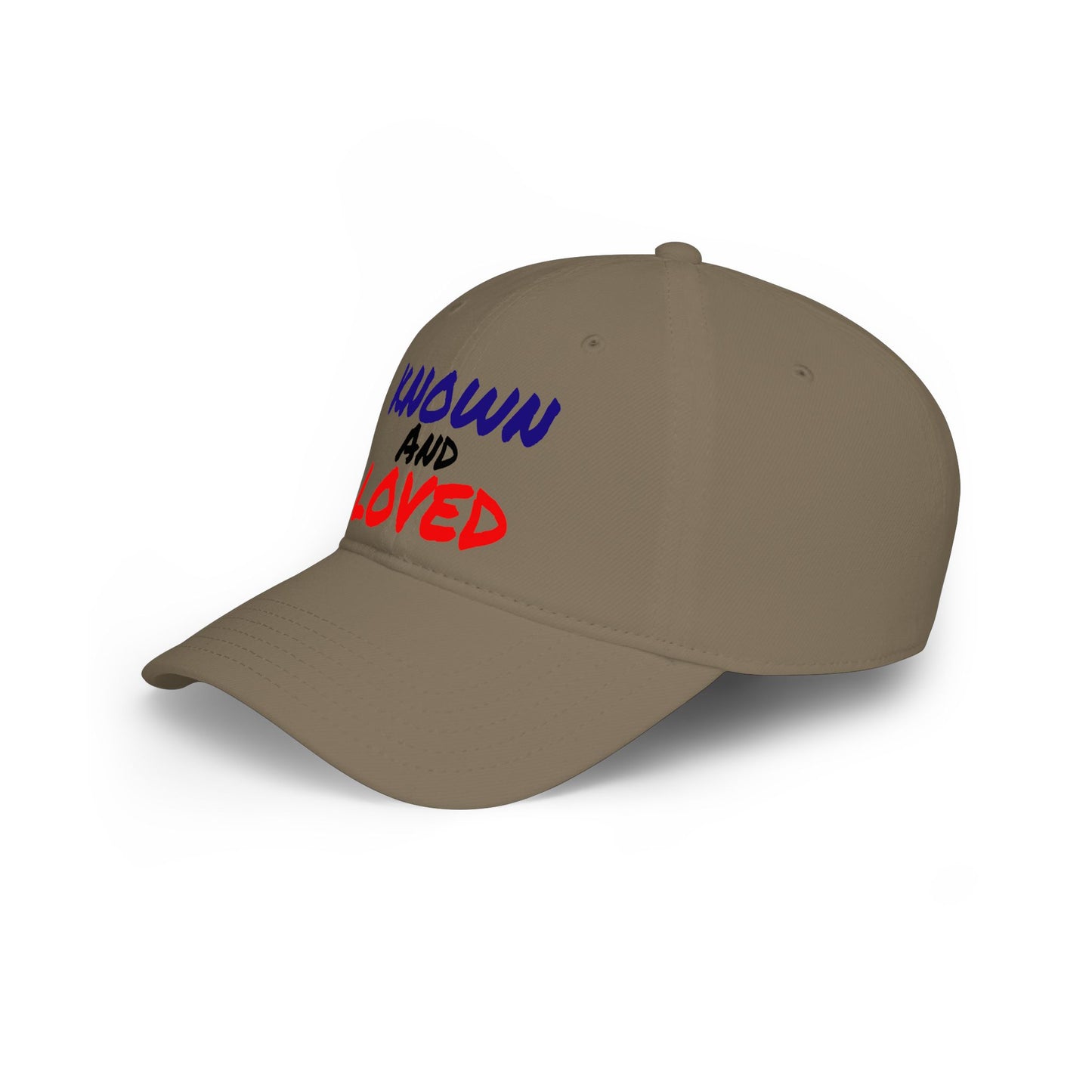 Known and Loved Baseball Cap — Casual Adjustable Hat with Bold Script