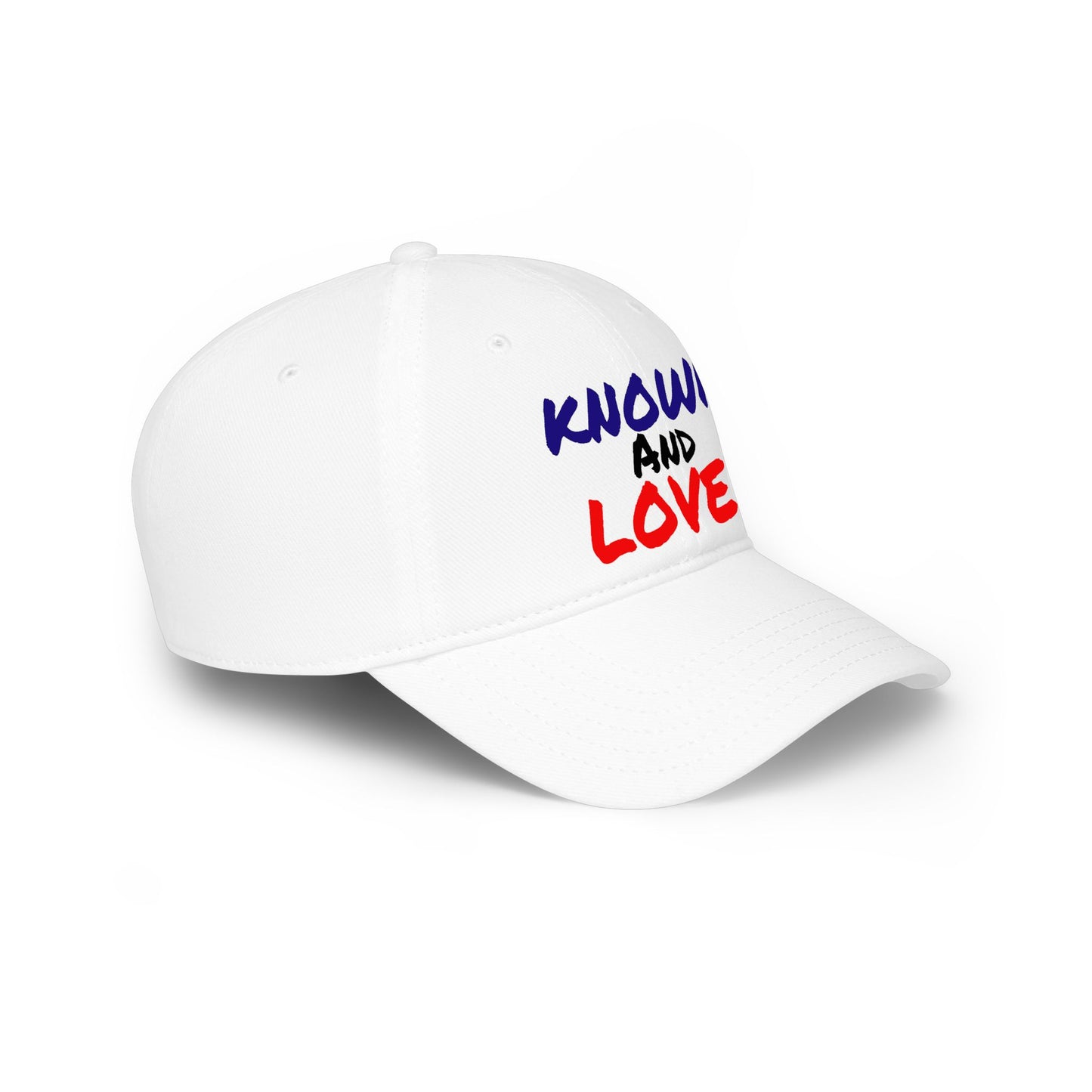 Known and Loved Baseball Cap — Casual Adjustable Hat with Bold Script